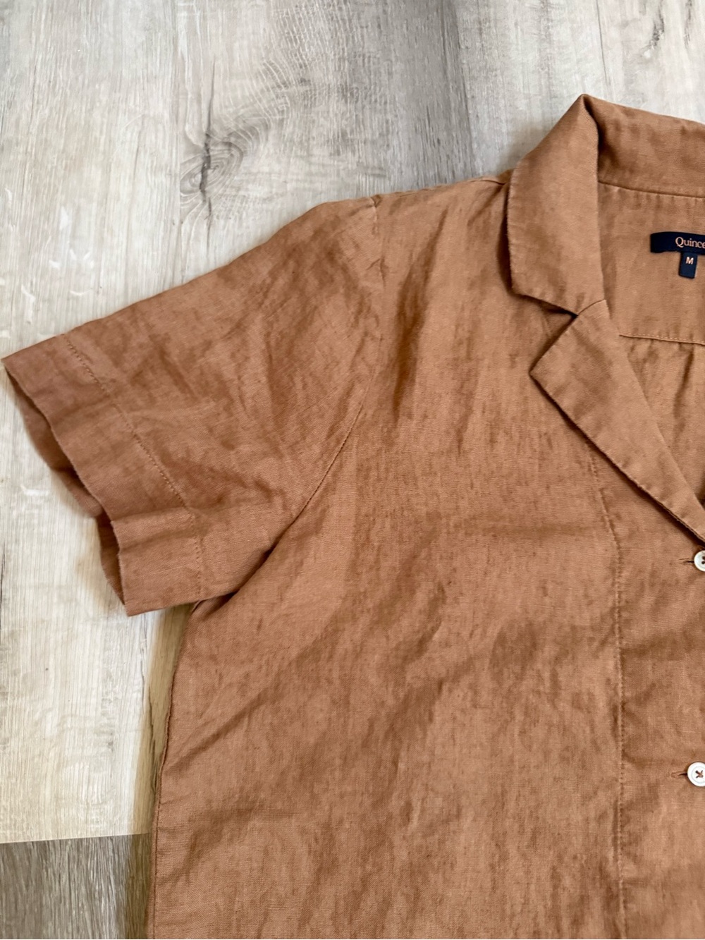 Quince 100% European Linen Shirt Button Down Shirt , M - Picture 4 of 7
